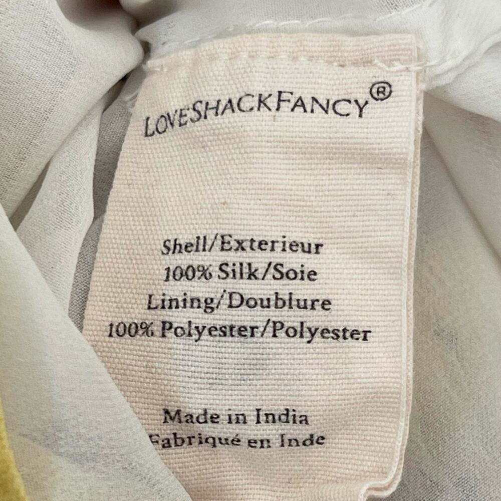LoveShackFancy Arlo Dress floral print SIZE 6 - Picture 9 of 13